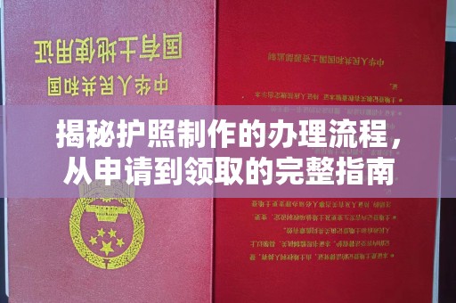 狮潭揭秘护照制作的办理流程，从申请到领取的完整指南