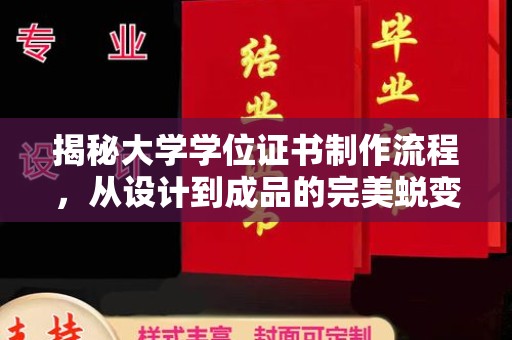 狮潭揭秘大学学位证书制作流程，从设计到成品的完美蜕变